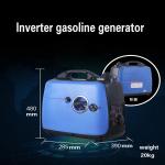 Small Quiet Portable Gasoline Engine Generator 2kw For Community Parks