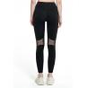 Buy cheap 2XL Cool Feeling Mesh Fitness Leggings Women Elastic Hip Lifting Peach Yoga Pant from wholesalers
