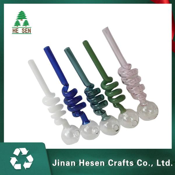 Buy cheap Hookah Shisha SGS Colorful Borosilicate Oil Pipe from wholesalers