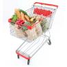 Buy cheap Plastic Supermarket Accessories Grocery Folding Shopping Cart Customzied from wholesalers