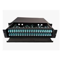 Buy cheap 2U 48 Port Fiber Patch Panel , Rack Mounted 96 Cores LC Fiber Patch Panel product