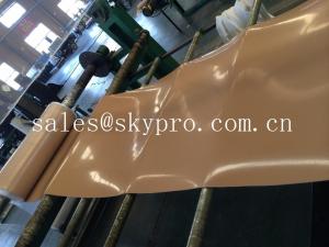 Wholesale Natural gum rubber sheet roll tan color high tensile strength for punching seals / washer from china suppliers
