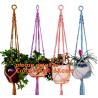 Buy cheap Wholesale 2 Pack Plant Hanger with Ring Jute 4 Leg 43.5 Inches for Indoor Outdoor Ceiling Deck Balcony Round and Square from wholesalers