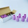 Buy cheap 10Pcs TIG Welder Torch Accessories for Welding Pink Large Gas Lens Cup Alumina Nozzle from wholesalers