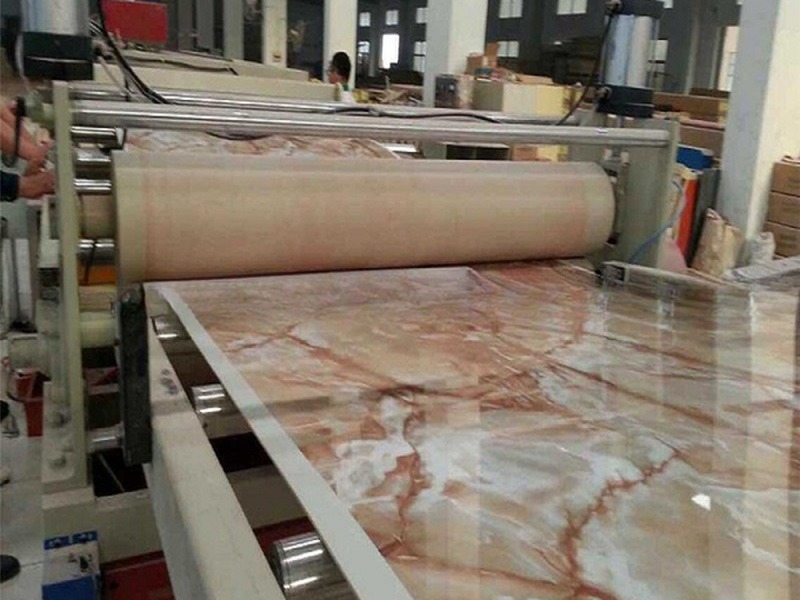 High Quality PVC Marble Sheet Extruder Line
