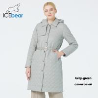 Buy cheap Versatile Bio Down Woman Coat Spring Quilted Jacket With Trenchcoat Style product