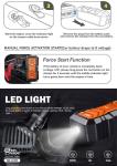 3000A Peak 16000mAh Car Jump Starter Portable Mini Auto Emergency Battery