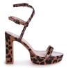 Buy cheap Snakelike Print Platform Heel Shoes from wholesalers
