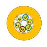 Buy cheap Indoor 48 Core G657A2 LSZH Armoured Fiber Optic Cable from wholesalers