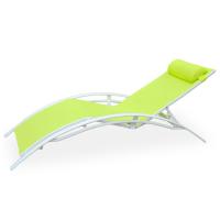 Buy cheap Width 190mm Breadth 640mm Adjustable Outdoor Patio Chaise Lounges All Weather product