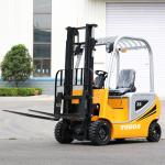 Battery Operated Electric Forklift Truck 25km/H For Factories Warehouses
