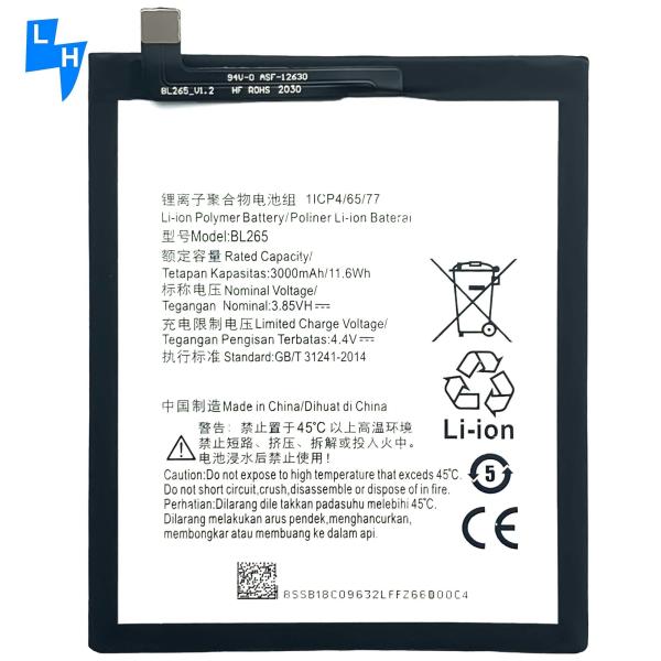 Buy cheap Customizable 2800mAh Mobile Battery for Moto M XT1662 XT1663 BL265 at Affordable from wholesalers