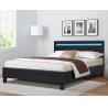 Buy cheap Double Size Leather Led Upholstered Bed For Modern Bedroom from wholesalers