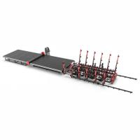 Buy cheap Multi Heads Flat 2800*4200mm CNC Glass Cutting Machine product
