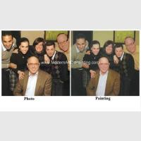Buy cheap Personal Custom Oil Painting Portraits Family Oil Portraits Canvas For House product
