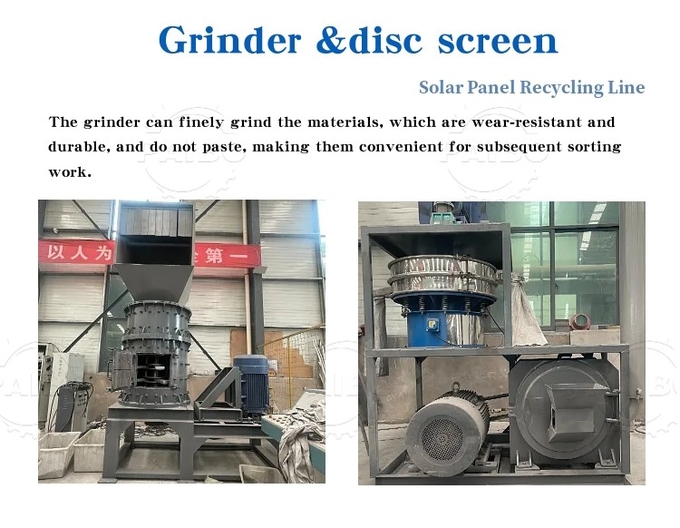 Green Energy PV Modules Recycling Line for Full Automatic Silver Extraction