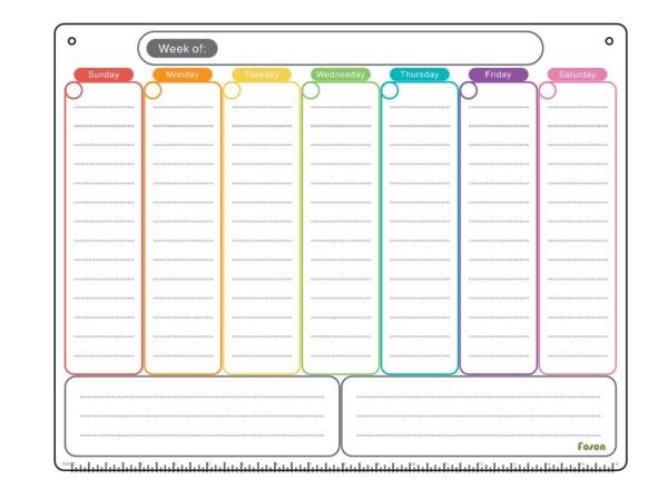 Buy cheap Eco Friendly Soft Magnetic Fridge Calendar Planner 43*33cm from wholesalers