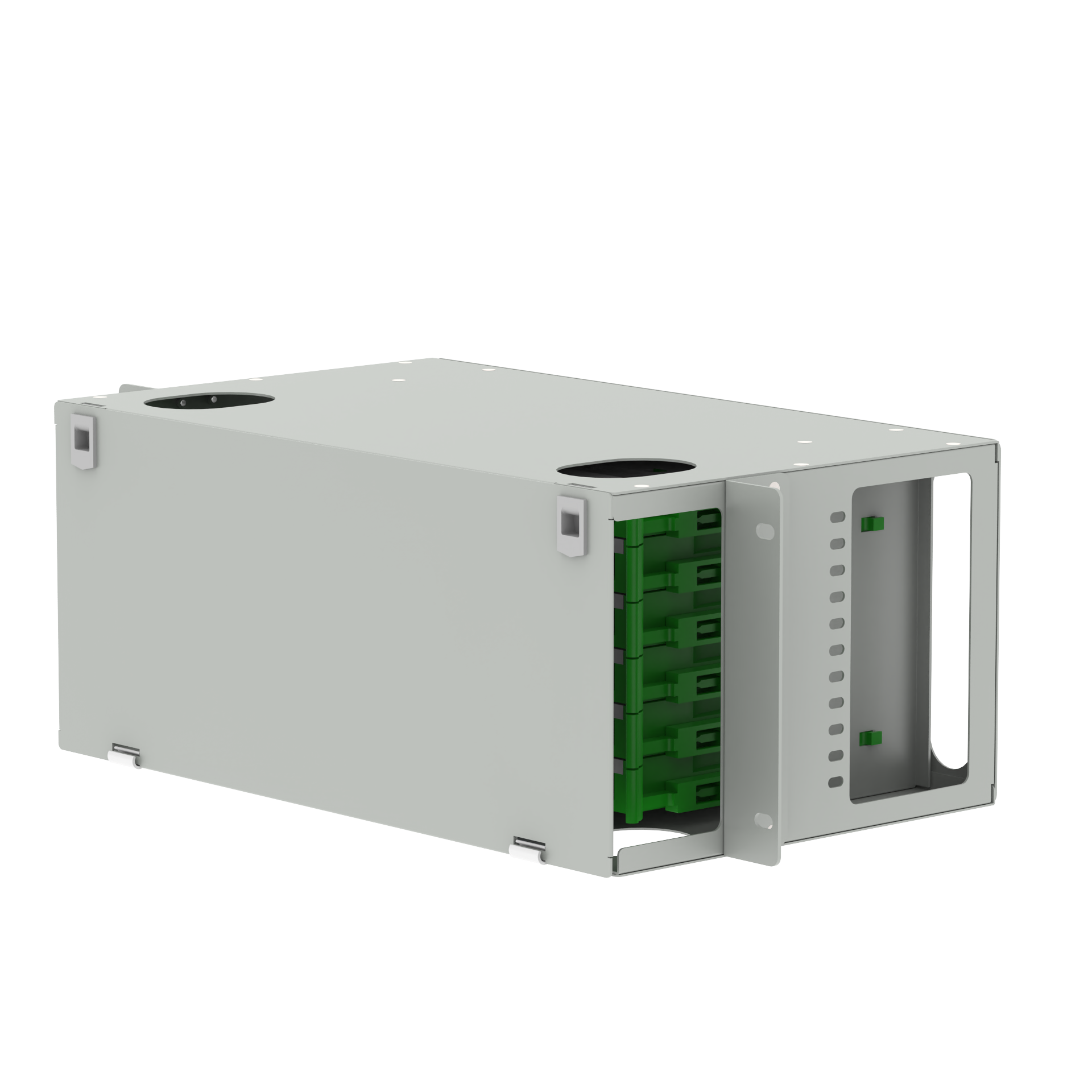 Fiber Optic Equipment E2K Type 72 Port Optic Fiber Distribution Patchpanel 5 Data Center