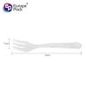 Buy cheap Food grade eco-friendly disposable ps material plastic two prong fork from wholesalers