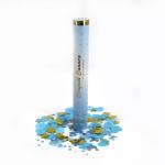 Gender Revel Party Shining Paper Popper Confetti Cannon Hot Foil Stamping Label