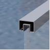 Buy cheap 12mm Laminated Glass Railing Balustrade Profiles Aluminum Profile from wholesalers
