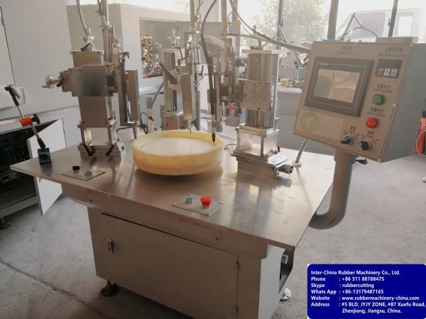 Buy cheap Case Study : Trimming machine for big size rubber seal; sealing ring trimmer; from wholesalers