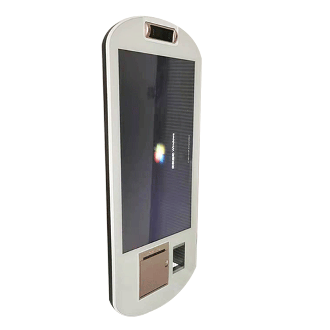 Affordable 21inch Kiosk POS Machine with SDK Built-in Scanner and 80mm Thermal Printer