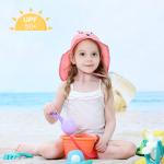 OEM ODM UPF 50+ 47cm Childrens Sun Hats With Neck Protection