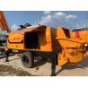 Buy cheap 80cbm Used Concrete Trailer Pump Zoomlion Renewed Portable Cement Pump from wholesalers