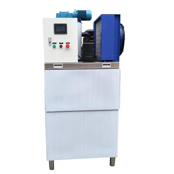 Quality Stainless Steel Automatic Ice Maker Machine R22 Refrigerant For Fish Ship for sale