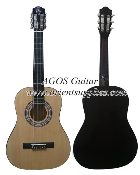Buy cheap 34inch Basswood guitar Classical guitar Wooden guitar Toy guitar polished CG3410 from wholesalers