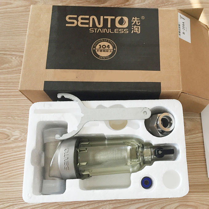 Stainless steel Prefilter House Water Filtration System backwash filter Purifier Filter Home RO faucet