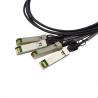 Buy cheap 40G QSFP+ To 4×SFP+ AWG30 Passive Direct Attach Copper from wholesalers