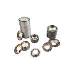 Aerosol Tinplate Flip Top Cap Cone & Dome Round Plastic Components For Metal