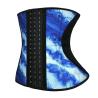 Buy cheap Mixed Blue Tie Dye Latex Sport Waist Trainer For Women Weight Loss Everyday Wear from wholesalers