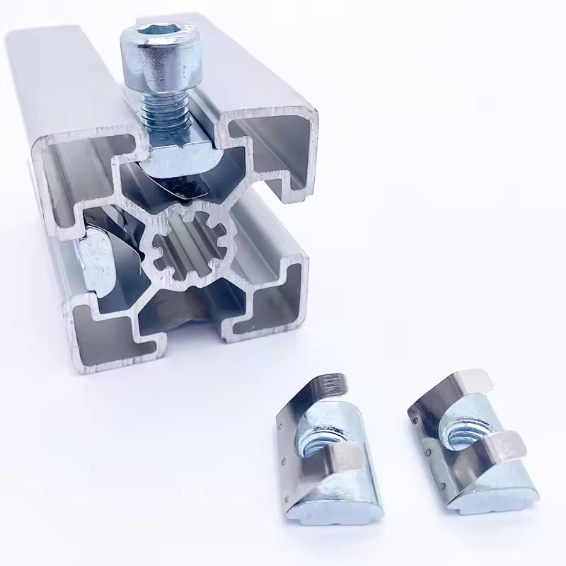 Stainless Steel T-Slot Nut for 2020 Series Aluminum Profile Slot M3 M4 M5 M6 M8 Sizes Industry Standard in Various Sizes