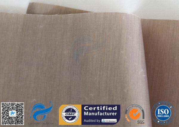 Buy cheap Silicone Non Stick Baking Mat PTFE BBQ Grill Mat 260℃ FDA Food Grade Brown from wholesalers