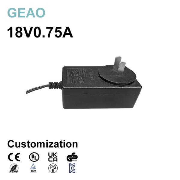 Buy cheap 18V 0.75A Wall Mounted Power Adapters For Currency Scooter TV Hair Trimmer Ps4 from wholesalers