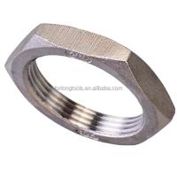 Buy cheap 1/2-20 Thread Stainless Steel GB Standard Thin Nut Hex Jam Nut Natural Finish product