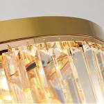 Modern Crystal Ceiling lights Flush Mount Light for Living Room Dining Room