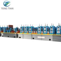 Buy cheap High Precision Steel Pipe Production Line Carbon and Galvanized Steel HG50 ERW Tube Mill product