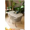 Buy cheap Soft Doll Cotton Cushion Contemporary Style 3Piece Outdoor Patio Table and Chair Set from wholesalers