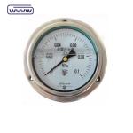 2.5" Bar Psi Flange Type Pressure Gauge Manometer Panel Mount