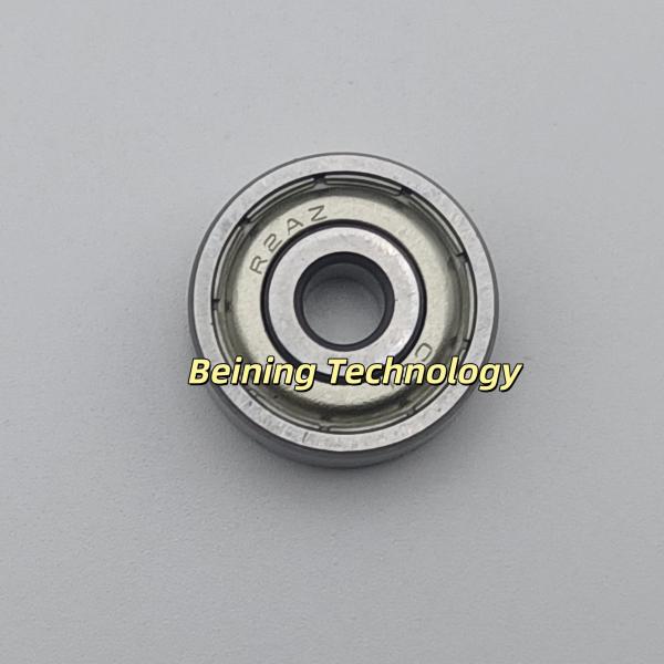 R2AZZ Shielded Radial Miniature Deep Groove Ball Bearings Single Row 3.175x12