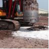 Buy cheap Bore Piles Drilling Single Cut Rock Bucket DF30 Bullet Teeth Post Hole ISO9001 from wholesalers