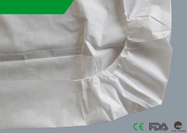 Emergency Non Woven Bed Sheet Hydrophobic Polypropylene Anti Static 54 X 88