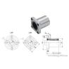 Buy cheap Round Flange Linear Motion Bearings With Linear Shaft LMF20UU IKO 20 × 32 × 42mm from wholesalers