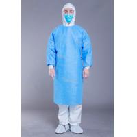 Buy cheap SMMS Knit Cuff Waterproof 55gsm Surgical Disposable Gowns product