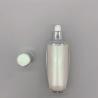 Buy cheap Skin Toner Cosmetic Lotion Pump Oval Cylinder Plastic PS Acrylic Bottle from wholesalers