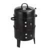 Buy cheap Metal Type Cold Rolled Steel 3 in 1 Portable BBQ Smoke Stove Charcoal Grill Machine from wholesalers